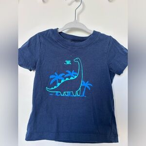Navy Blue Dinosaur Graphic Tee